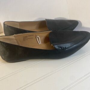 Time and Tru Black Slip-On Loafers